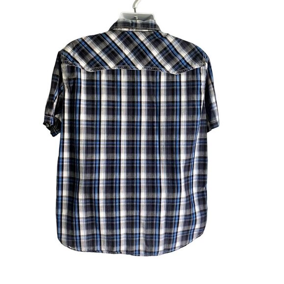 Machine Custom Co. Short Sleeve Button Down Shirt Men's XL - Picture 8 of 10